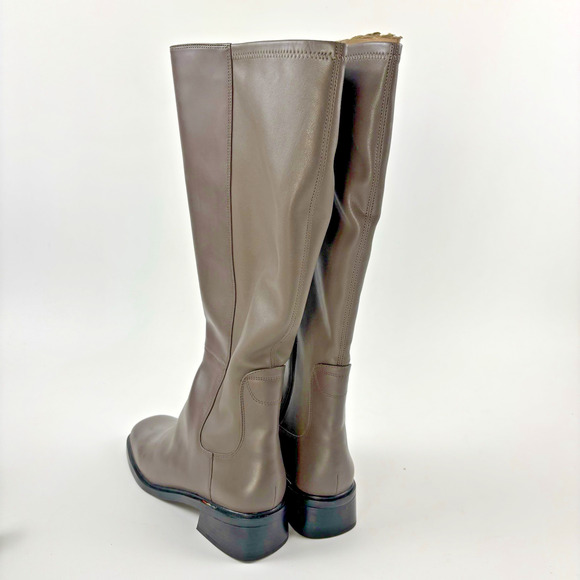 Franco Sarto Women's Giselle Tall Medium Shaft Boot Castagno Leather Size 9W - Picture 6 of 16